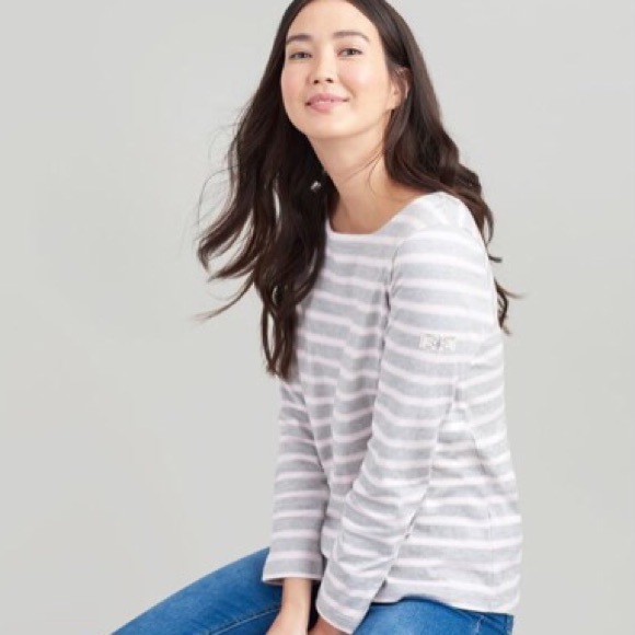 Joules Tops - Joules Harbour Long Sleeve Jersey Top Joules Tops - Joules Harbour Long Sleeve Jersey Top